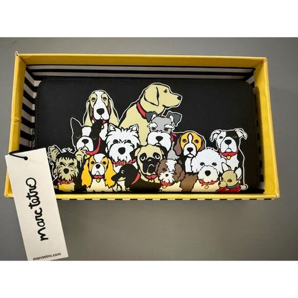 MARC TETRO DOG WALLET NWT - Picture 1 of 2